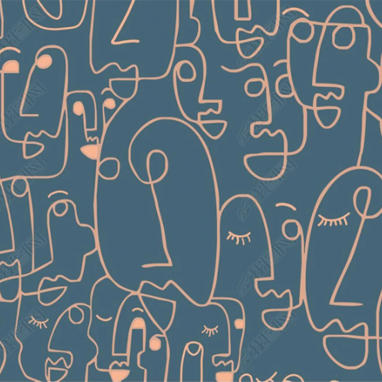 Fototapet Personalizat Abstraction Multifaceted