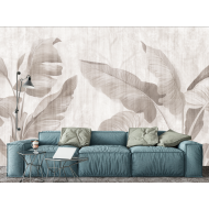 Fototapet  fara imbinari personalizat textura canvas Mural Leaf Shadow