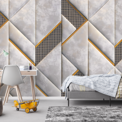 Fototapet Personalizat Marmura Geometrica