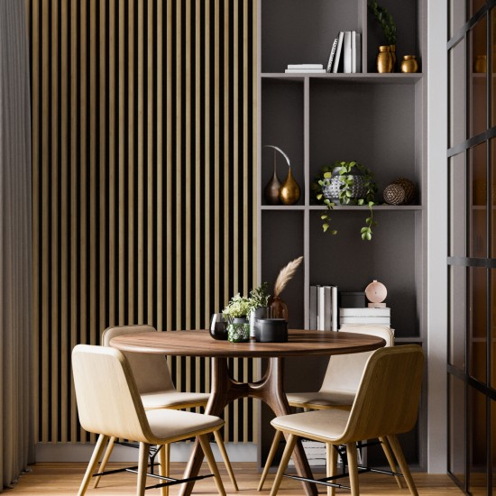 Lamela Decorativa Linea Slim Single Oak Lamela Decorativa Linea Slim Single Oak