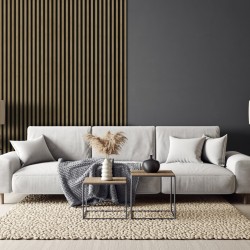 Lamela Decorativa Linea Slim Single Oak
