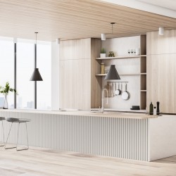 Lamela Decorativa Linea Slim Single White 