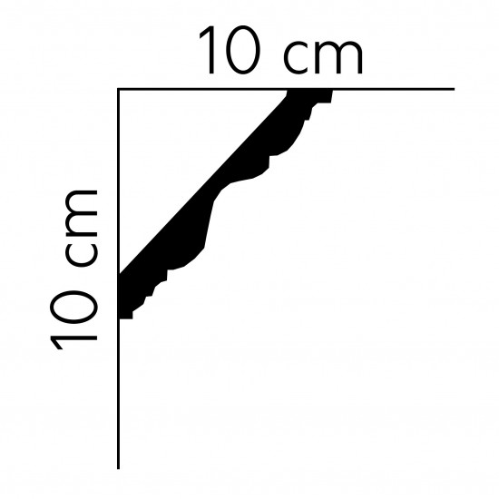 Profil Cornișă Decorativă MDB108