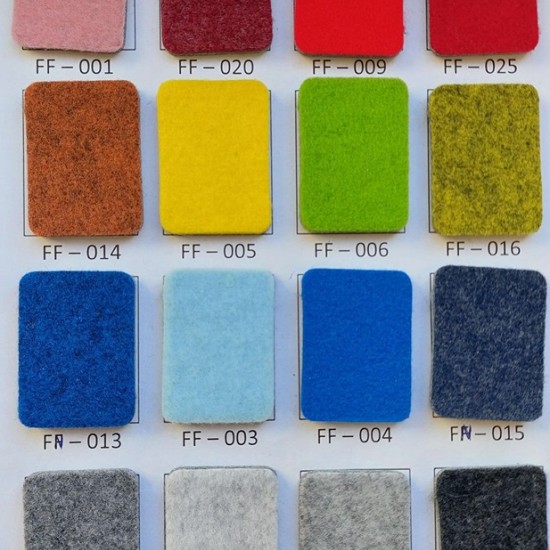 Panou Decorativ Acustic din Fetru Hexagon Simplu 300x259 mm