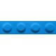 Panou Decorativ Acustic din Fetru Dreptunghi Lego 600x150 mm