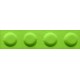 Panou Decorativ Acustic din Fetru Dreptunghi Lego 600x150 mm