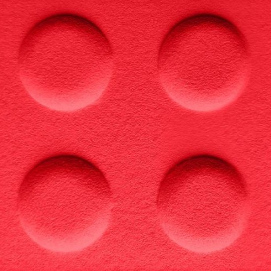 Panou Decorativ Acustic din Fetru Dreptunghi Lego 600x300 mm