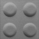 Panou Decorativ Acustic din Fetru Patrat Lego 300x300 mm