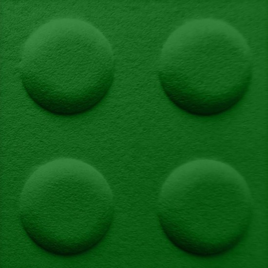 Panou Decorativ Acustic din Fetru Patrat Lego 300x300 mm