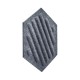 Panou Decorativ Acustic din Fetru Hexagon cu Dungi 300x259 mm
