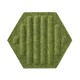 Panou Decorativ Acustic din Fetru Hexagon cu Dungi 300x259 mm