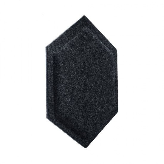 Panou Decorativ Acustic din Fetru Hexagon Fagure 300x259 mm