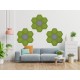 Panou Decorativ Acustic din Fetru Hexagon Fagure 300x259 mm