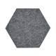 Panou Decorativ Acustic din Fetru Hexagon Simplu 300x259 mm