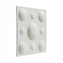 Panou Decorativ Acustic din Fetru Patrat Buline 300x300mm