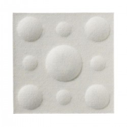 Panou Decorativ Acustic din Fetru Patrat Buline 300x300mm