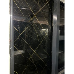 Placă Marmură Ușoară Night Star Galaxy 244/122 cm