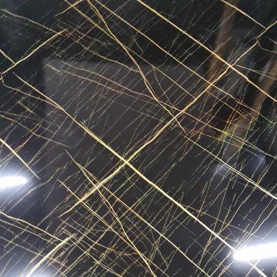 Placă Marmură Ușoară Night Star Galaxy 244/122 cm