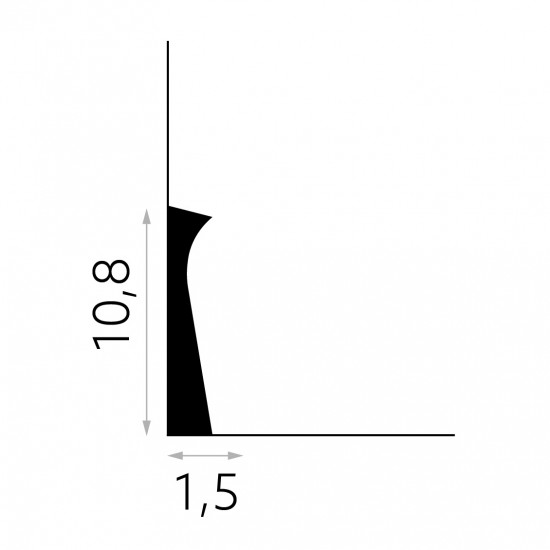 Plinta Duropolimer QS004