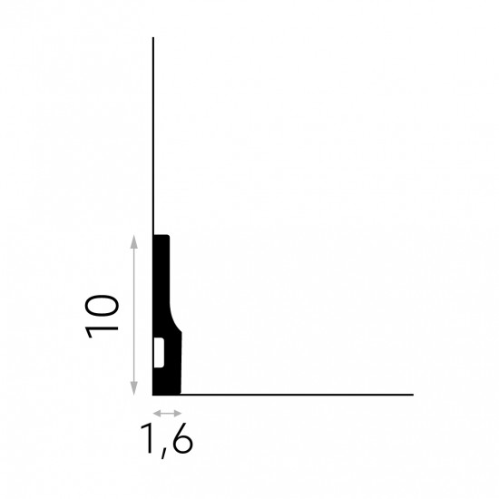 Plinta Duropolimer QS009
