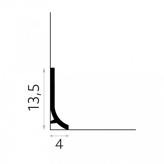 Plinta Duropolimer QS011