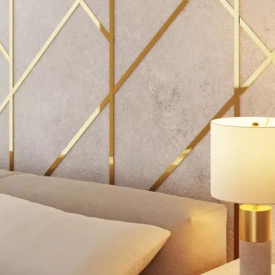 Profil platbanda auriu lucios 150x0,6x2700 mm