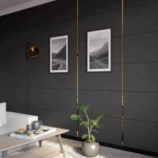 Profil platbanda auriu lucios 50x0,6x2700 mm Profil platbanda auriu lucios 50x0,6x2700 mm