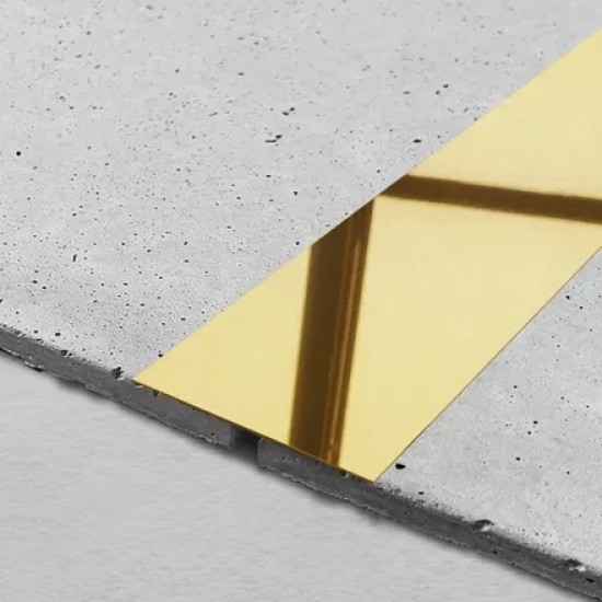 Profil platbanda auriu lucios 50x0,6x2700 mm Profil platbanda auriu lucios 50x0,6x2700 mm