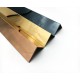 Profil de colt cu laturi drepte, negru lucios, 15x15x2700 mm