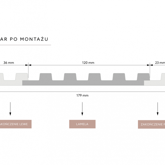 Panou Riflat 3D Light Oak L0102