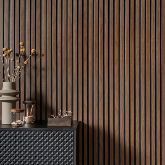 Panou Riflat 3D Dark Oak L0204