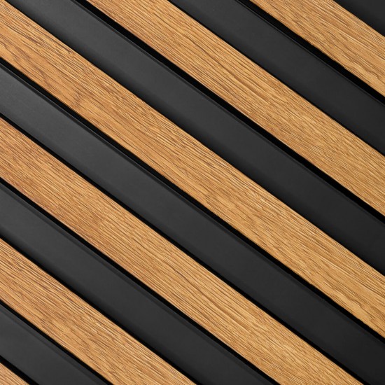 Panou Riflat 3D Natural Oak L0305