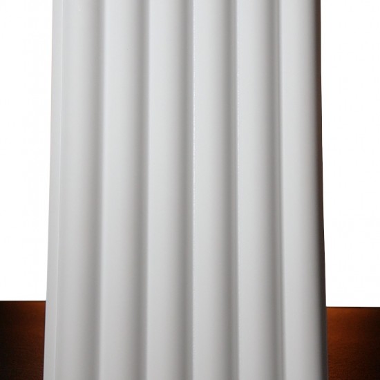 Panou riflat alb duropolimer vopsibil 270x12 cm L0401 Sereno