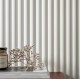 Panou riflat alb duropolimer vopsibil 270x12 cm L0401 Sereno