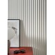 Panou 3D Riflat White WP002 Lumio