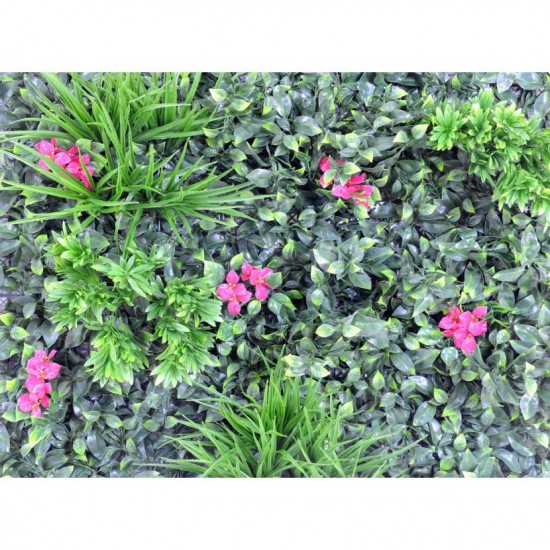 Panou  Verdeata Artificiala Fucsia 100x100cm