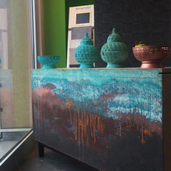Vopsea Decorativă Efect de Rugină Antichizată Vopsea Decorativă Efect de Rugină Antichizată