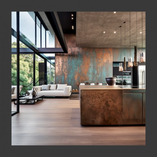Vopsea Decorativă Efect de Rugină Antichizată Vopsea Decorativă Efect de Rugină Antichizată